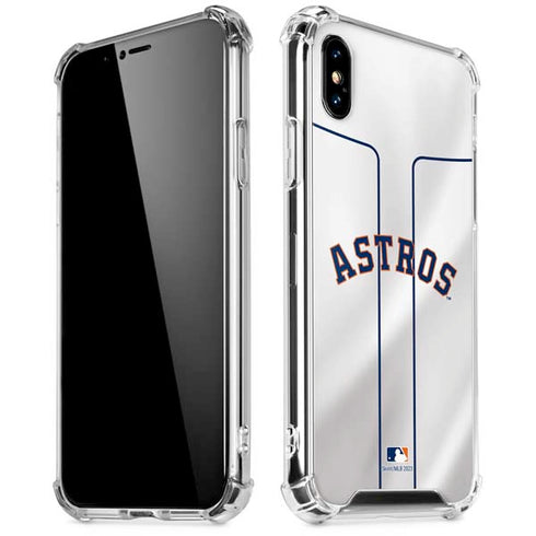 MLB Houston Astros Jersey iPhone XS Max Clear Case